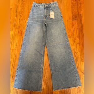 Mango Catherin culotte high rise jeans